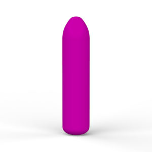 Body-Safe silicone, waterproof Zee bullet vibrator with 10 vibration and pattern settings
