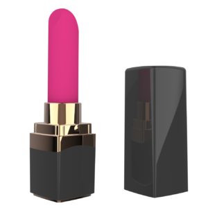 Our sleek and sexy "Lipstick" bullet vibrator looks exactly like a lipstick, including a hard case.