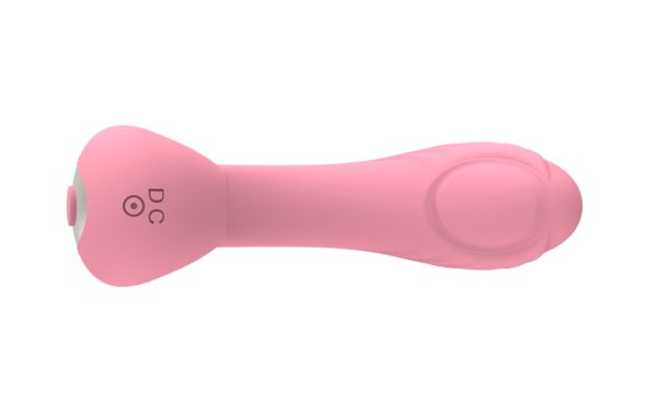 The "Emma" waterproof dual-stimulation suction and G-spot sex-toy vibrator.